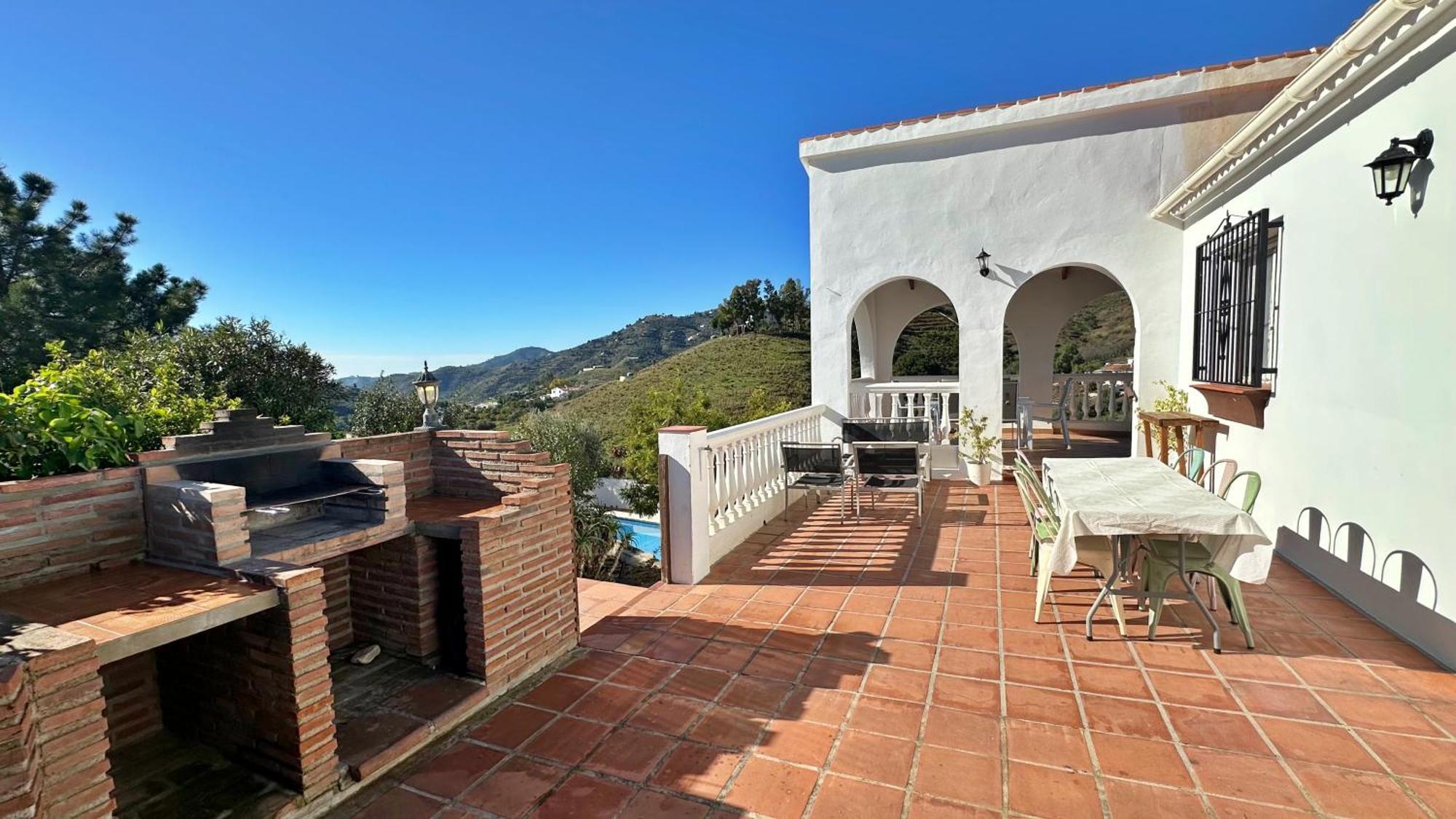 Villa Barbara Piscina Vallada Con Barbacoa By Andaraholidays Málaga Eksteriør billede